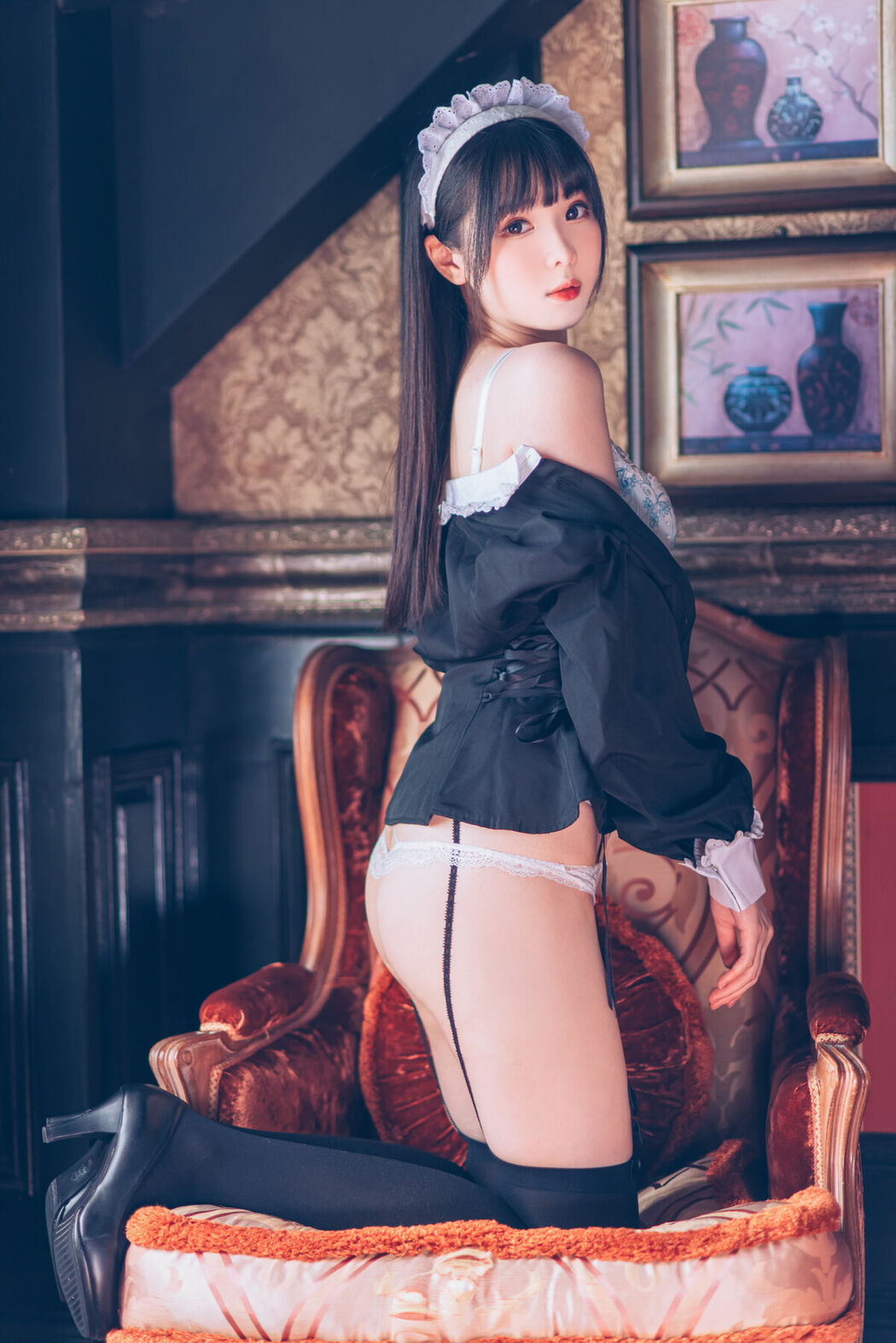 Coser@霜月shimo – 女僕圖鑑 Shimos Maid Collection Part02 (69P)