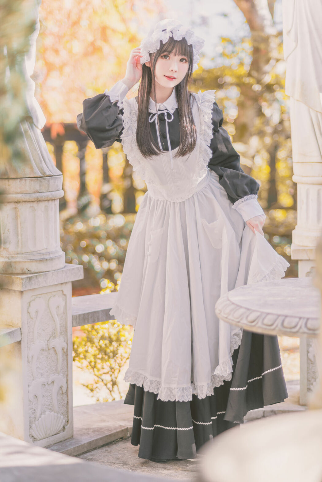 Coser@霜月shimo – 女僕圖鑑 Shimos Maid Collection Part01 (69P)