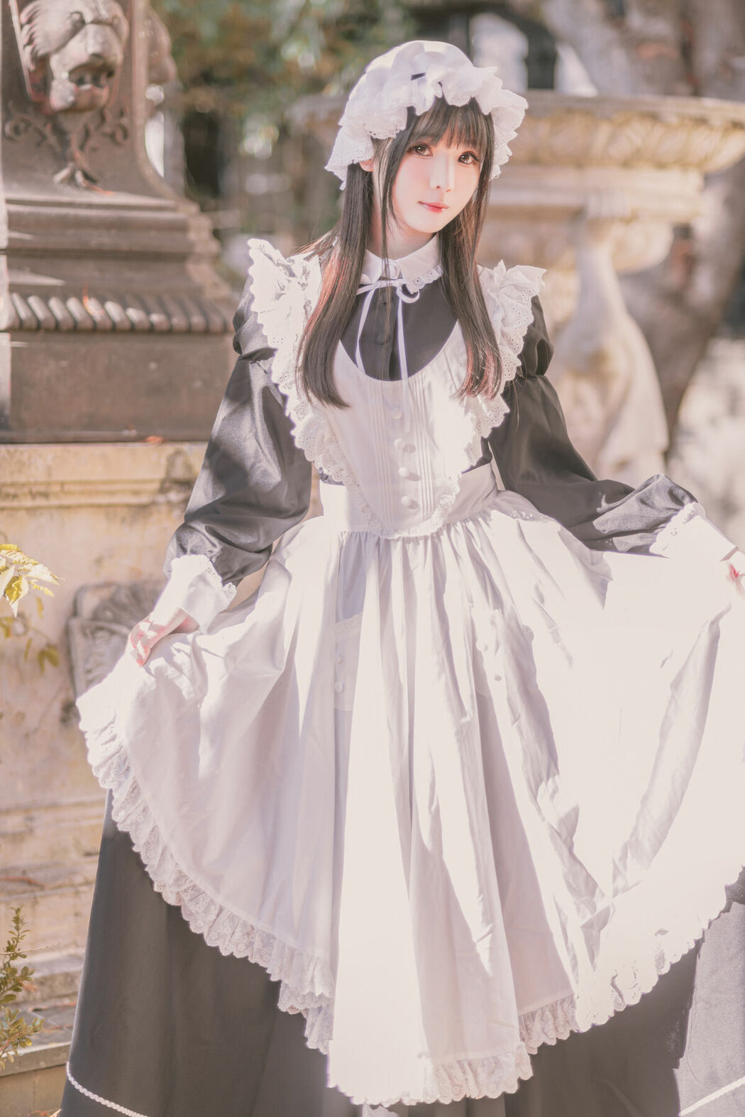 Coser@霜月shimo – 女僕圖鑑 Shimos Maid Collection Part01 (69P)