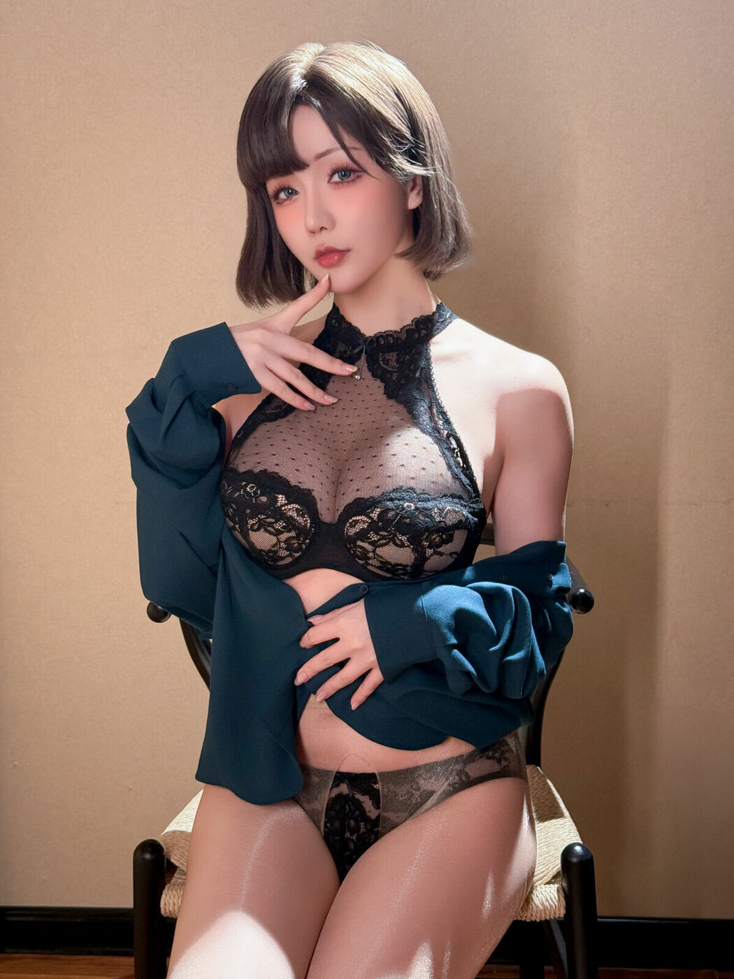 Coser@星之迟迟Hoshilily – 热心的邻居姐姐 Part02 (57P)