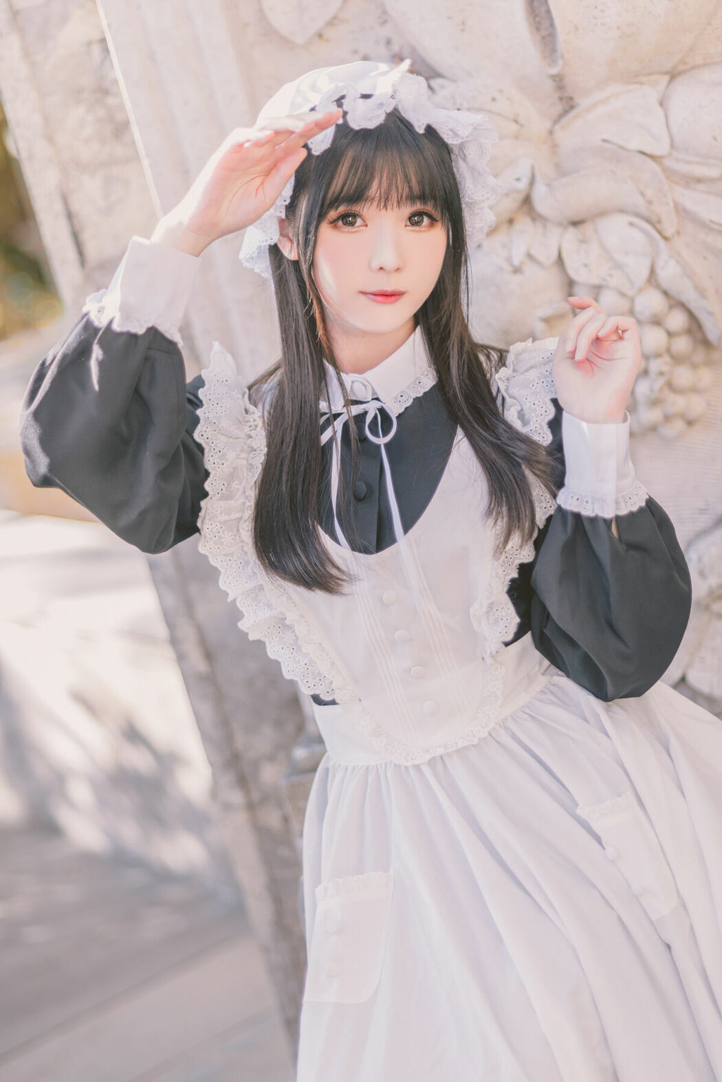 Coser@霜月shimo – 女僕圖鑑 Shimos Maid Collection Part01 (69P)