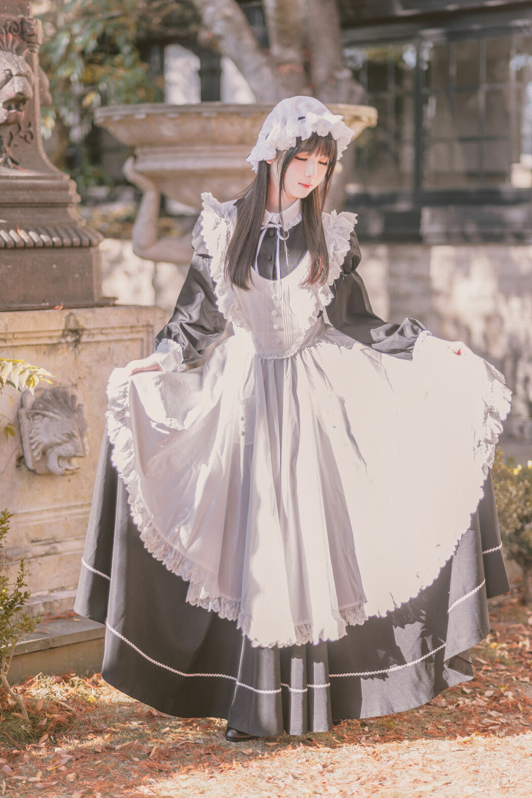 Coser@霜月shimo – 女僕圖鑑 Shimos Maid Collection Part01 (69P)