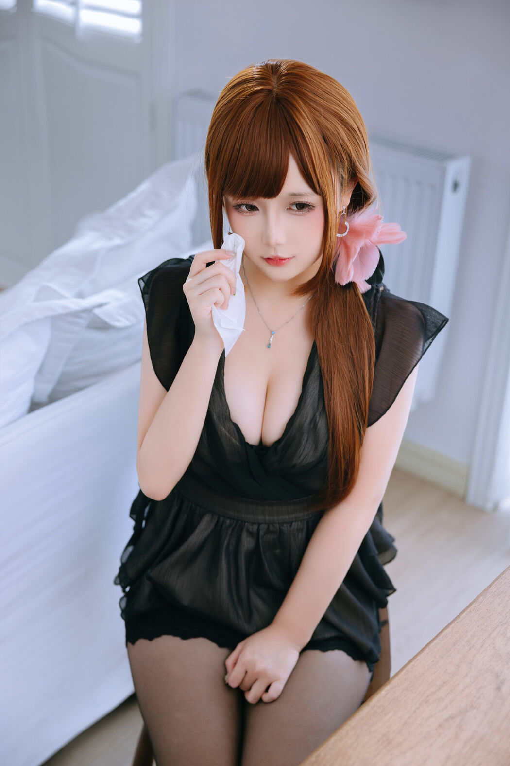 Coser@日奈娇 – 未亡人 Part02 (60P)