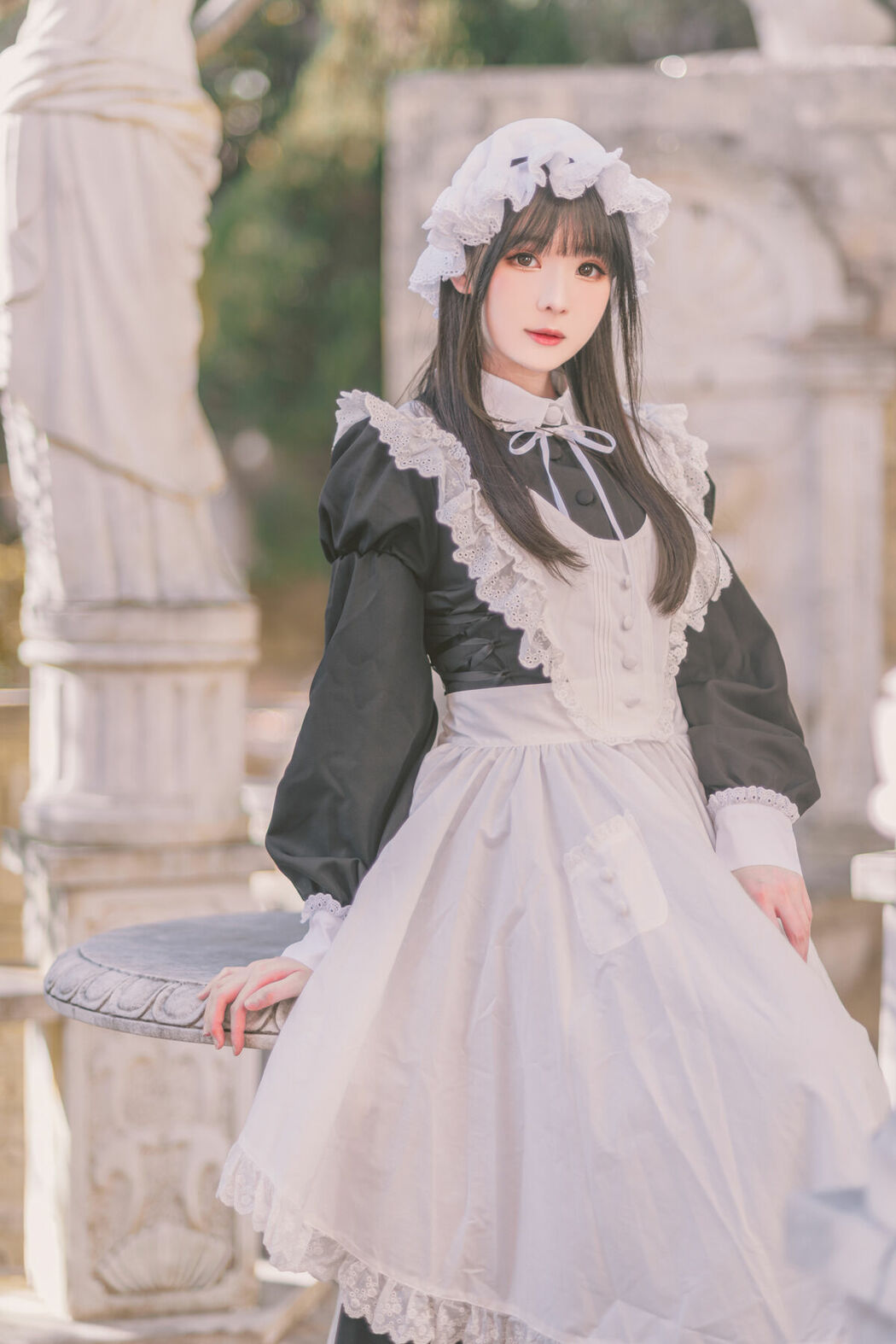 Coser@霜月shimo – 女僕圖鑑 Shimos Maid Collection Part01 (69P)