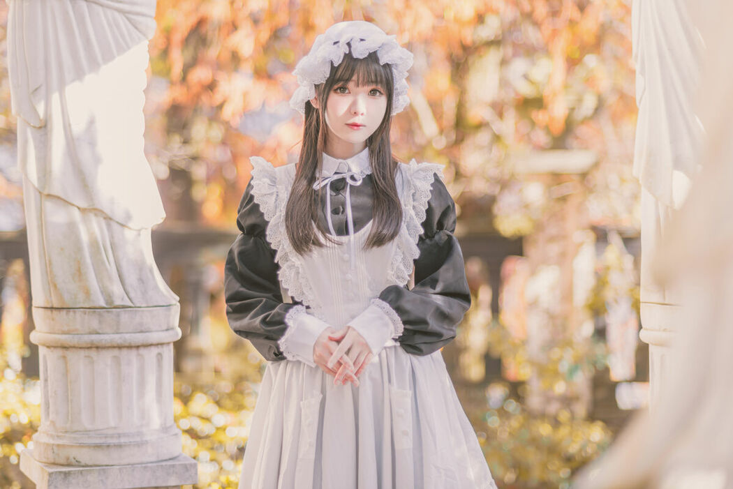 Coser@霜月shimo – 女僕圖鑑 Shimos Maid Collection Part01 (69P)