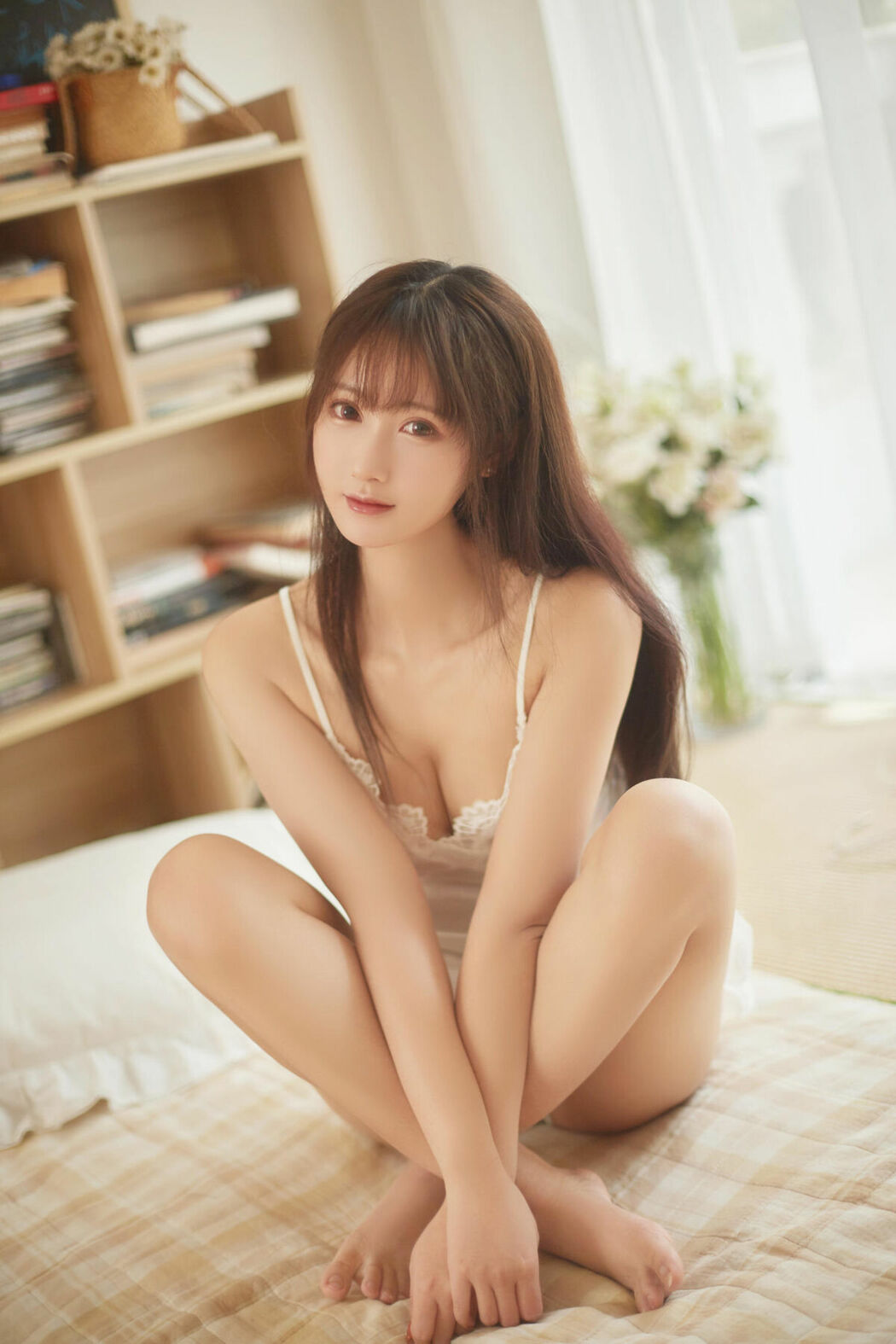 Coser@羽生三未 – 日系睡裙 (31P)