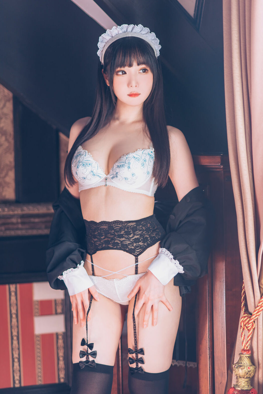 Coser@霜月shimo – 女僕圖鑑 Shimos Maid Collection Part01 (69P)