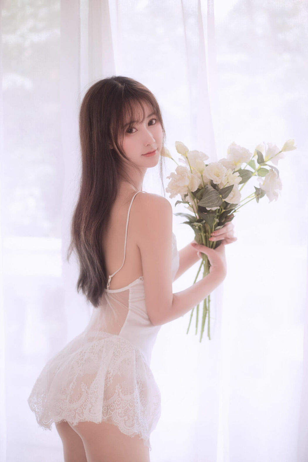 Coser@羽生三未 – 日系睡裙 (31P)