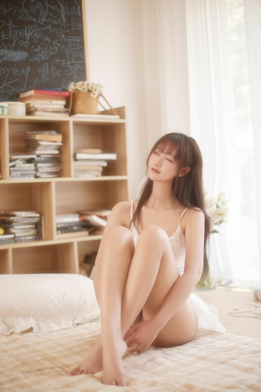 Coser@羽生三未 – 日系睡裙 (31P)