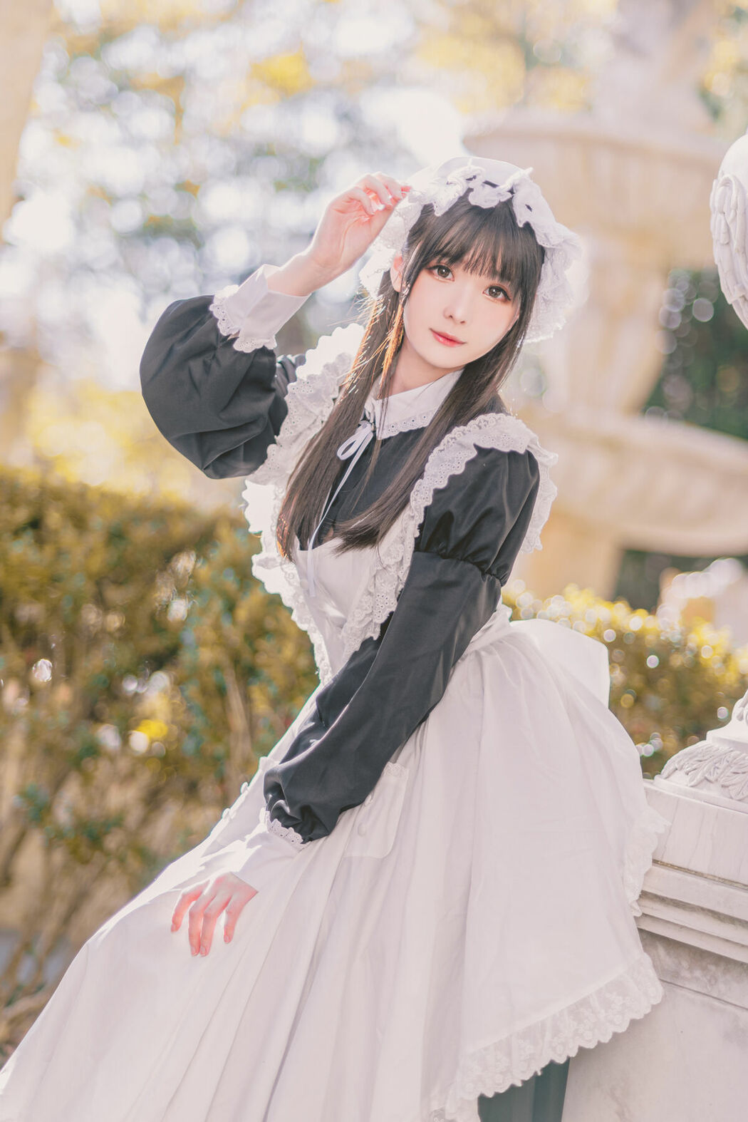 Coser@霜月shimo – 女僕圖鑑 Shimos Maid Collection Part01 (69P)