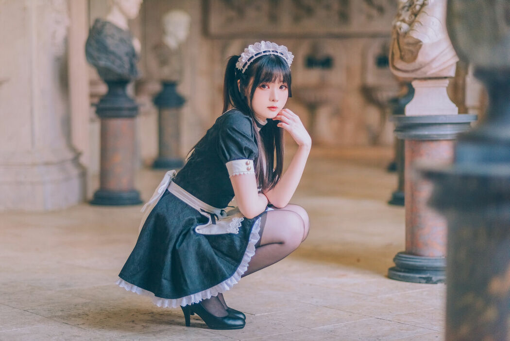 Coser@霜月shimo – 女僕圖鑑 Shimos Maid Collection Part02 (69P)