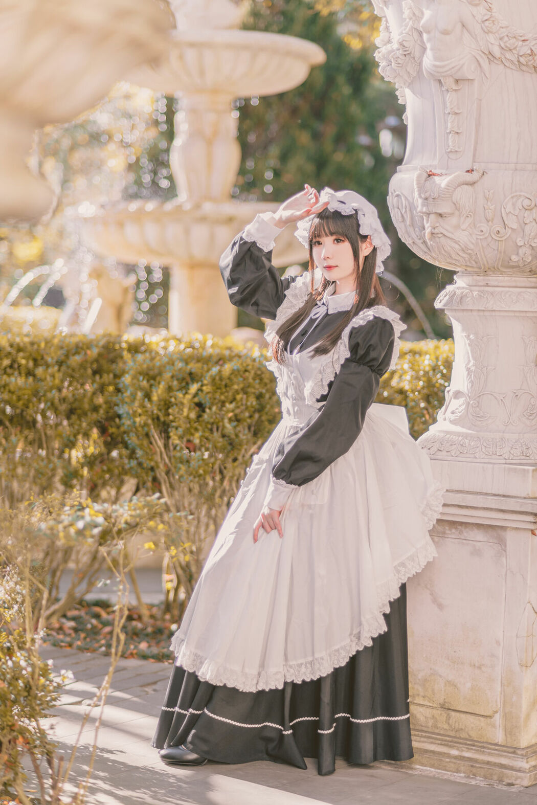 Coser@霜月shimo – 女僕圖鑑 Shimos Maid Collection Part01 (69P)