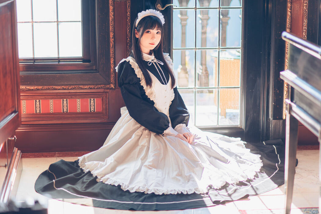 Coser@霜月shimo – 女僕圖鑑 Shimos Maid Collection Part02 (69P)