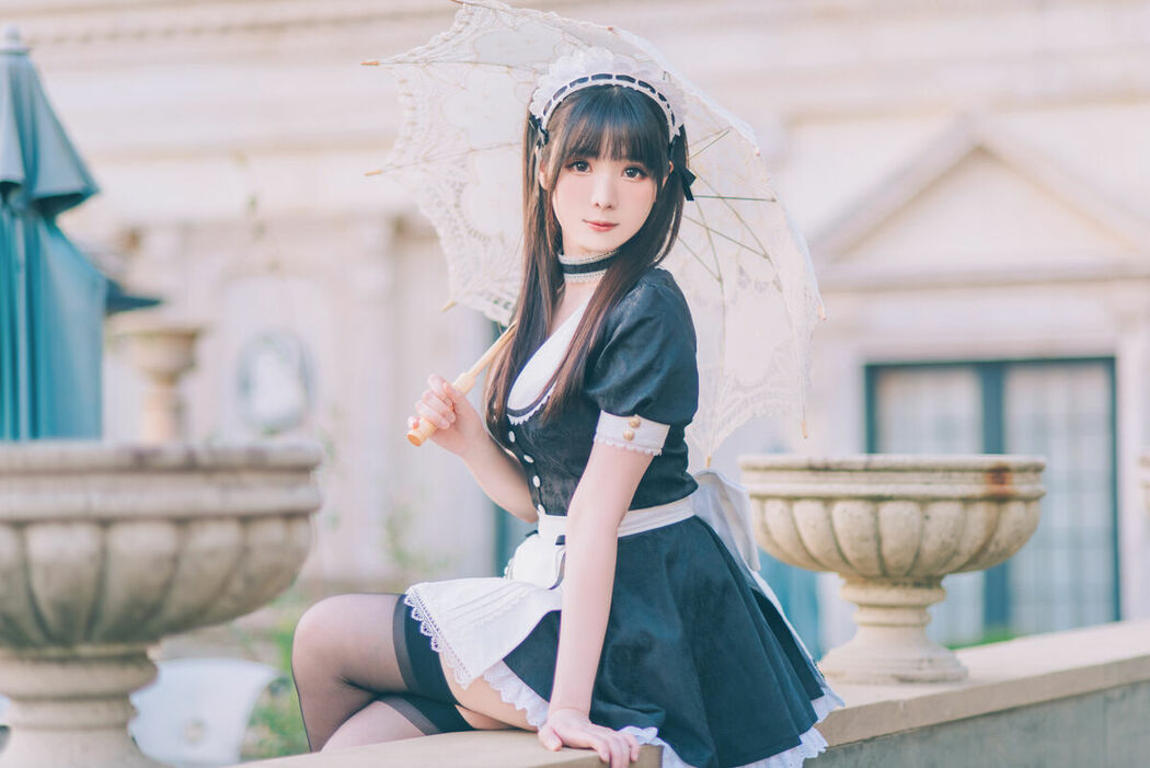 Coser@霜月shimo – 女僕圖鑑 Shimos Maid Collection Part02 (69P)