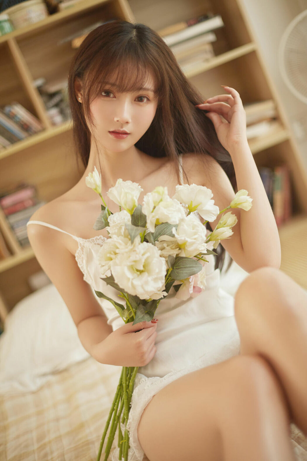 Coser@羽生三未 – 日系睡裙 (31P)