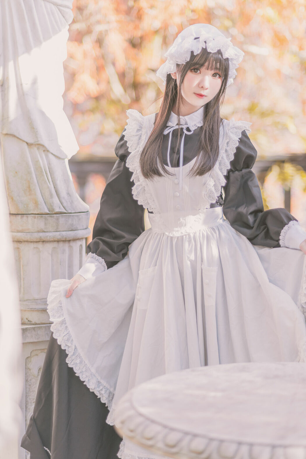 Coser@霜月shimo – 女僕圖鑑 Shimos Maid Collection Part01 (69P)