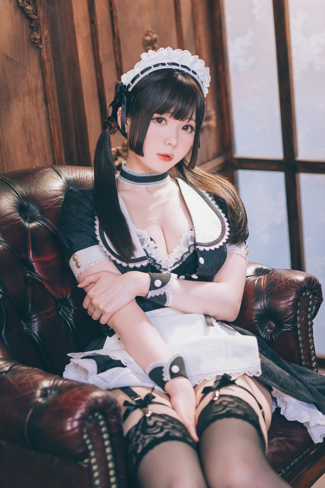 Coser@霜月shimo – 女僕圖鑑 Shimos Maid Collection Part01 (69P)