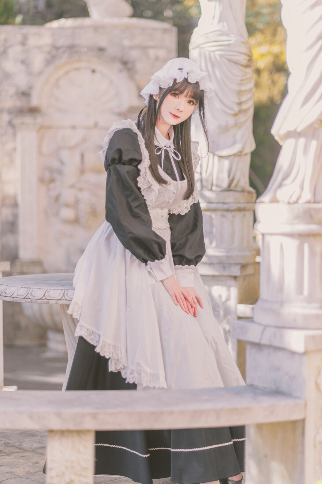 Coser@霜月shimo – 女僕圖鑑 Shimos Maid Collection Part01 (69P)