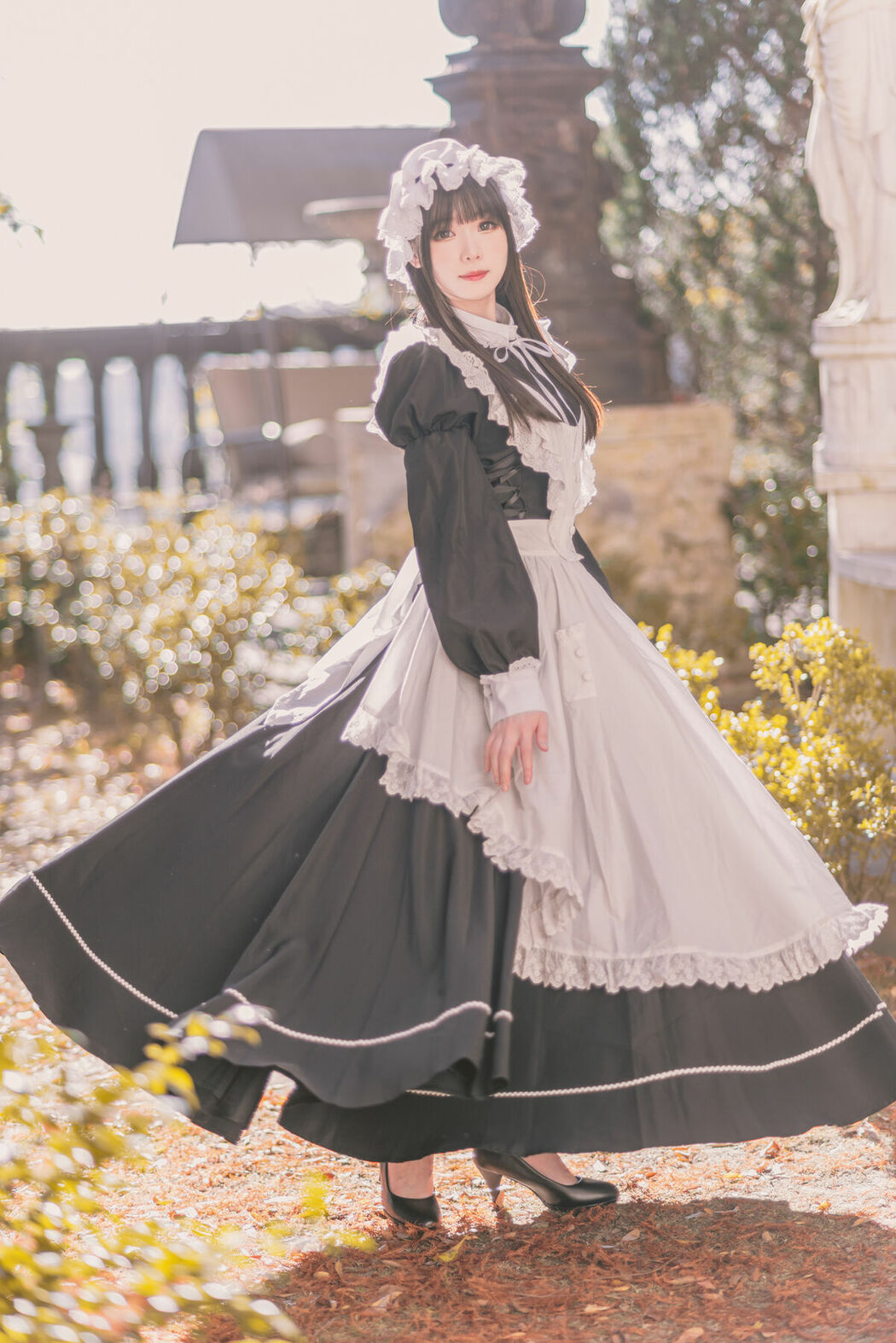 Coser@霜月shimo – 女僕圖鑑 Shimos Maid Collection Part01 (69P)