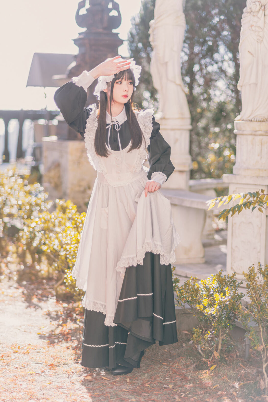 Coser@霜月shimo – 女僕圖鑑 Shimos Maid Collection Part01 (69P)
