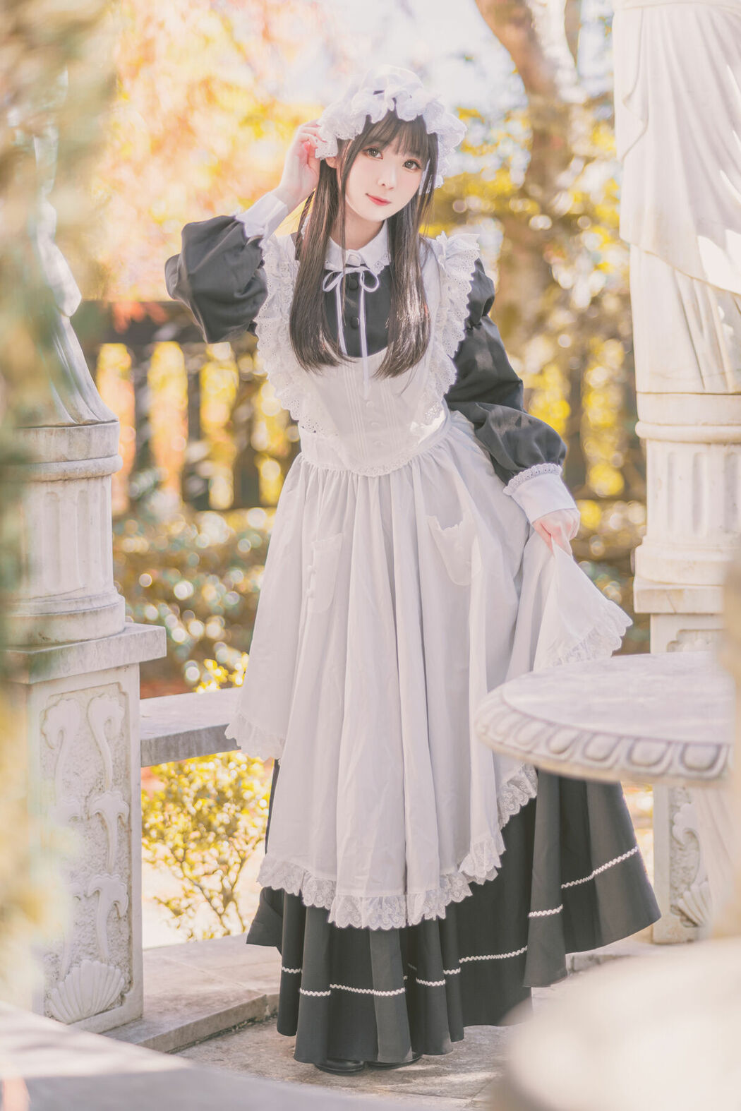 Coser@霜月shimo – 女僕圖鑑 Shimos Maid Collection Part01 (69P)