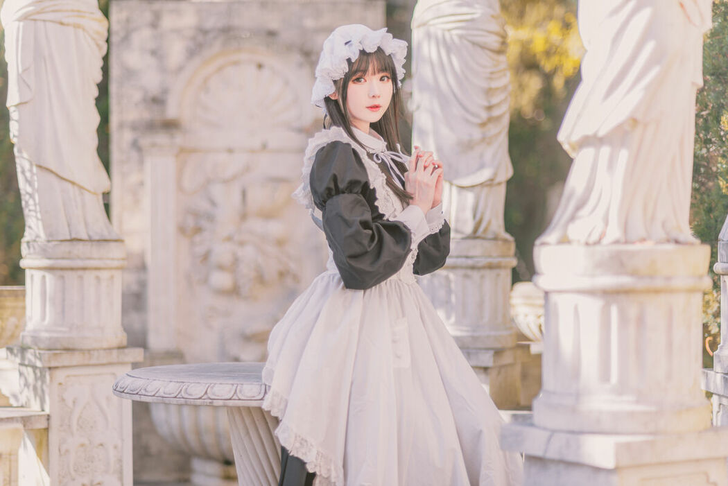 Coser@霜月shimo – 女僕圖鑑 Shimos Maid Collection Part01 (69P)