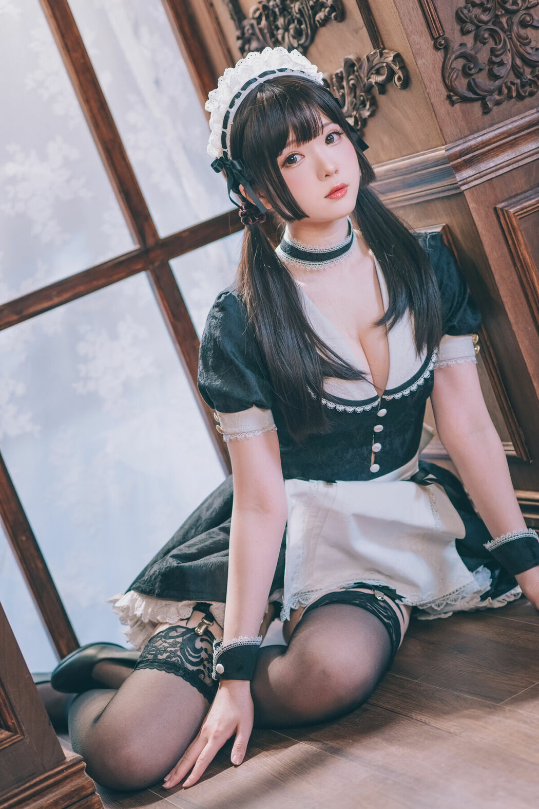 Coser@霜月shimo – 女僕圖鑑 Shimos Maid Collection Part01 (69P)