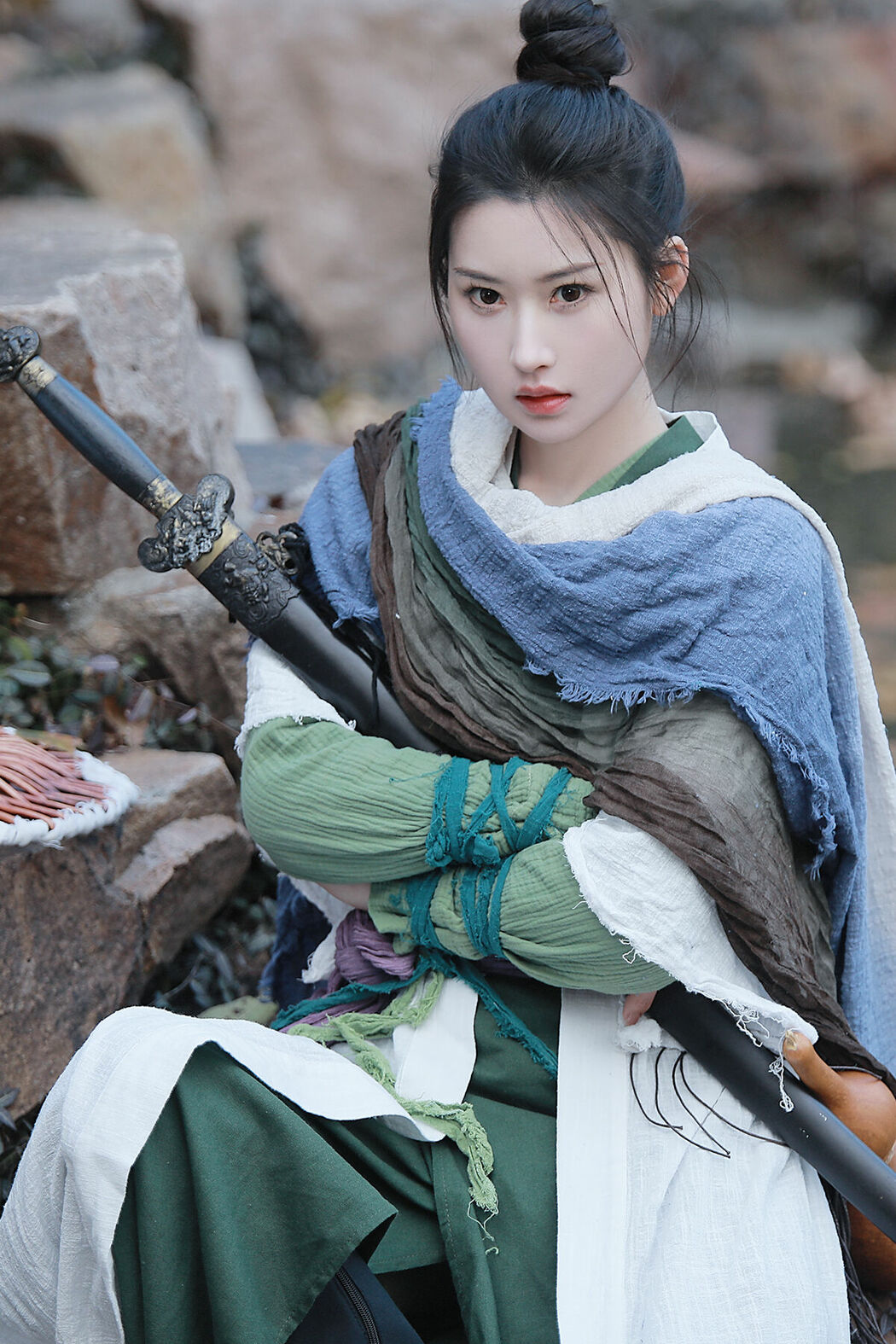 YiTuYu艺图语 Vol.9375 Yi Zhan Bai Cha Qing Huan (22P) Cover Photo