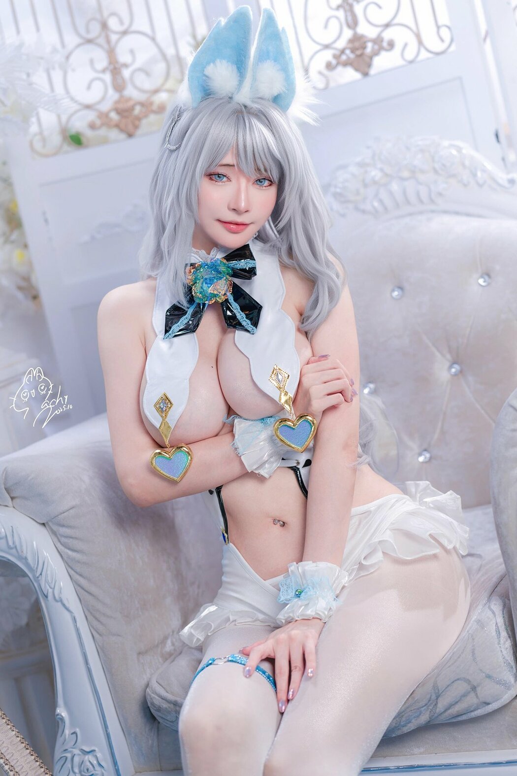 Coser@Machi馬吉 – White Rabbit (38P) Cover Photo