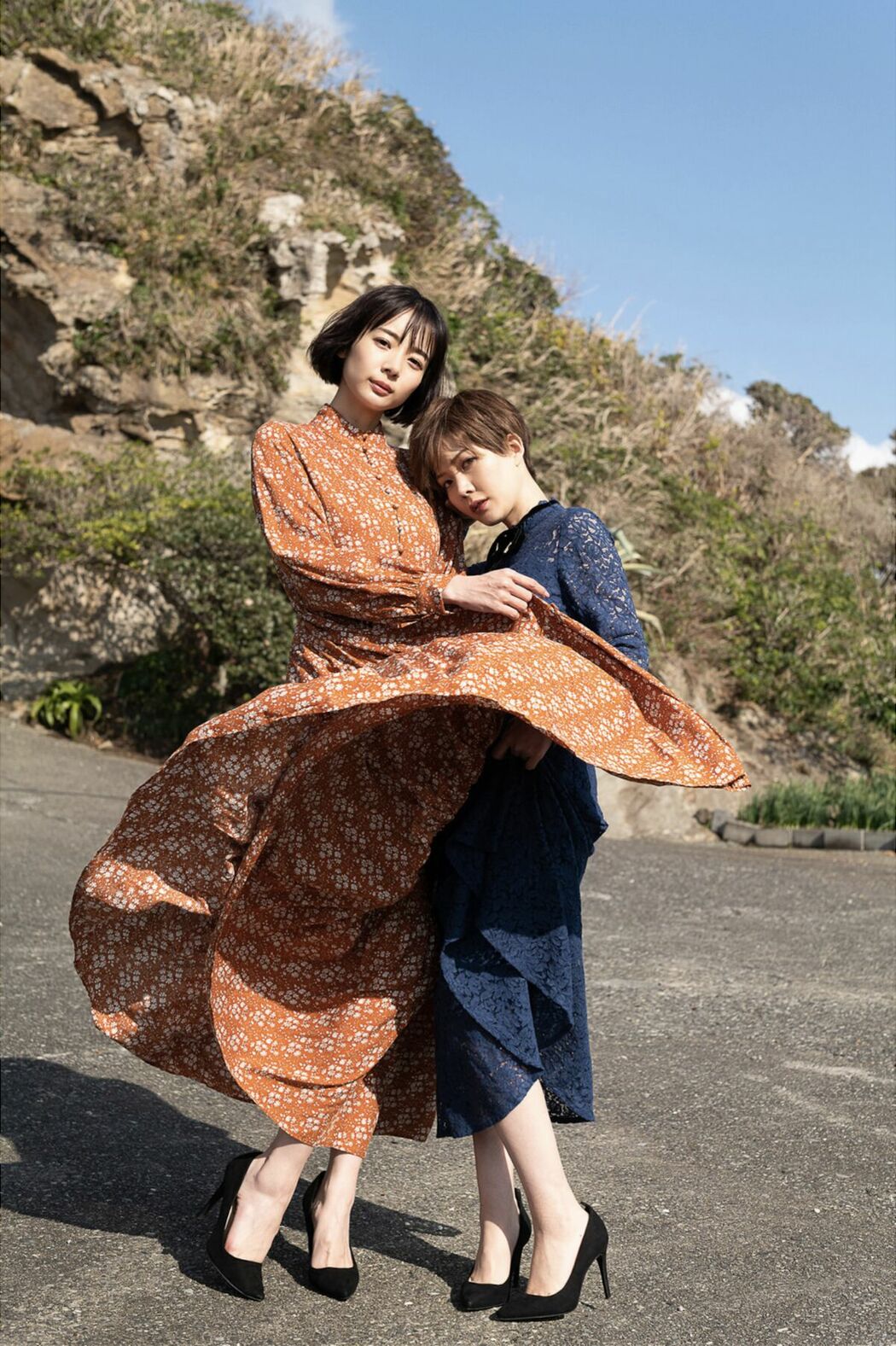 JP Mari Takamiya 高宮まり And Sayaka Okada 岡田紗佳 – 週刊ポストデジタル写真集 牌 x 牌 (67P)