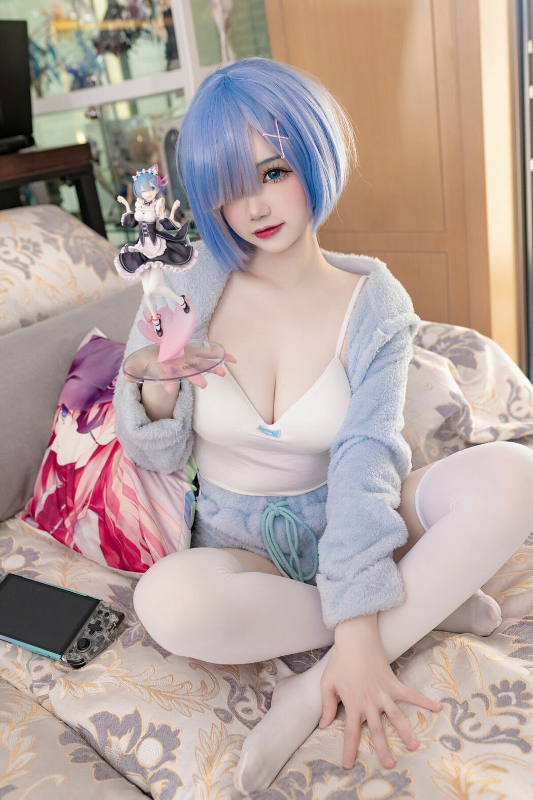 Coser@雪晴Astra – 蕾姆猫猫 (14P)