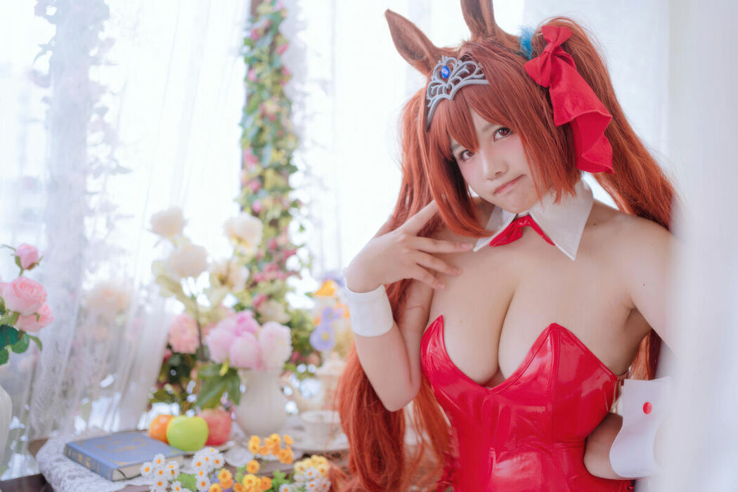 Coser@阿半今天很开心 – 赛马娘 大和赤骥兔女郎 (36P)