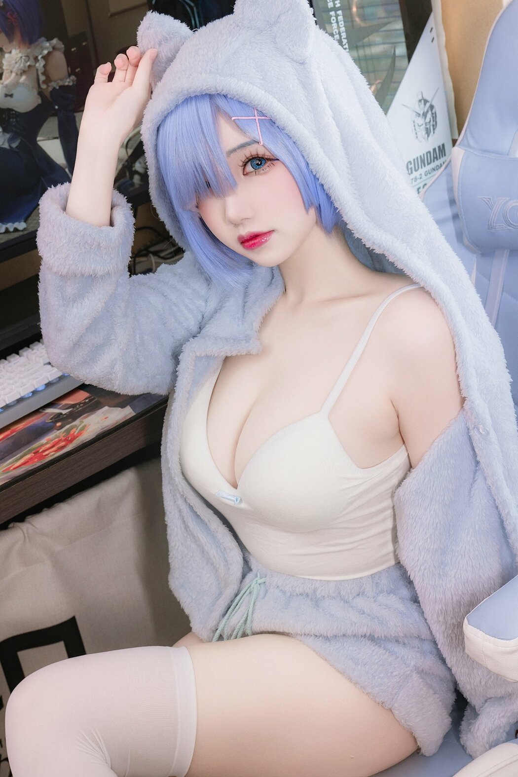 Coser@雪晴Astra – 蕾姆猫猫 (14P) Cover Photo