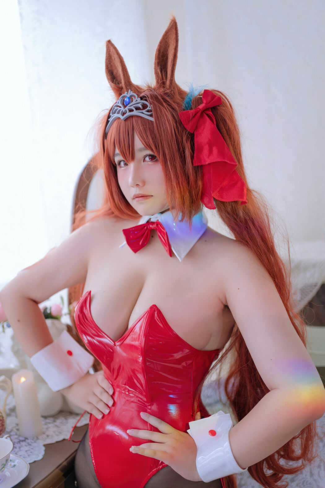 Coser@阿半今天很开心 – 赛马娘 大和赤骥兔女郎 (36P)