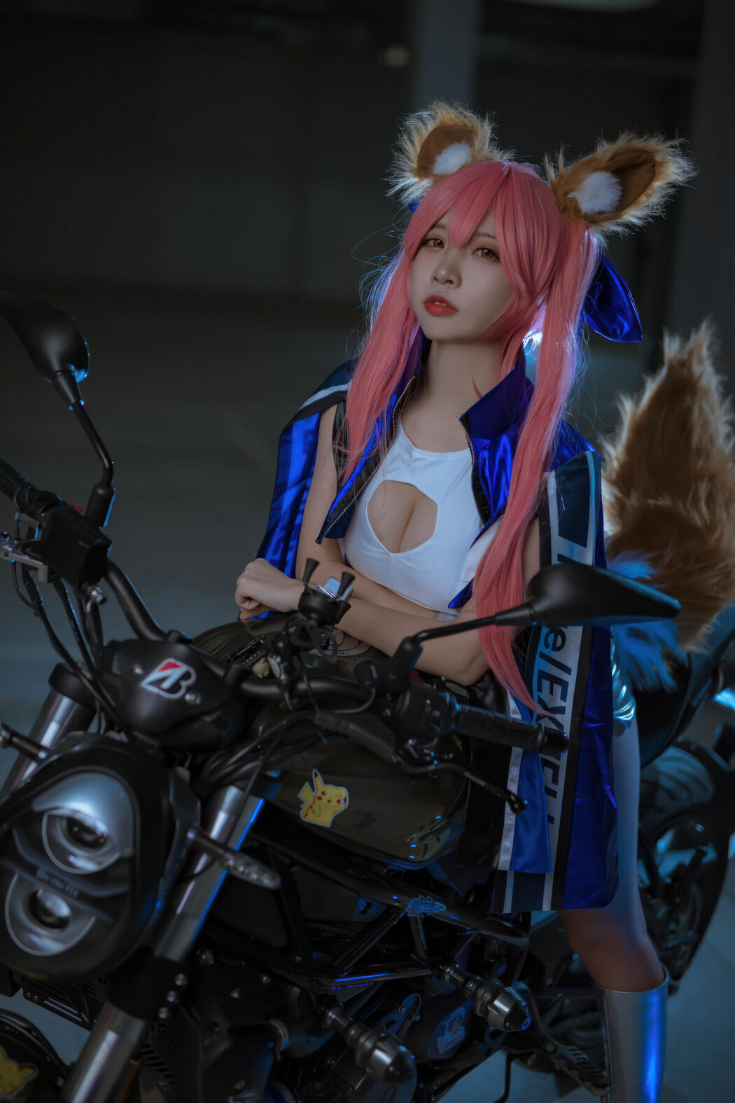 Coser@二佐Nisa – FGO 玉藻前赛车服 (31P)