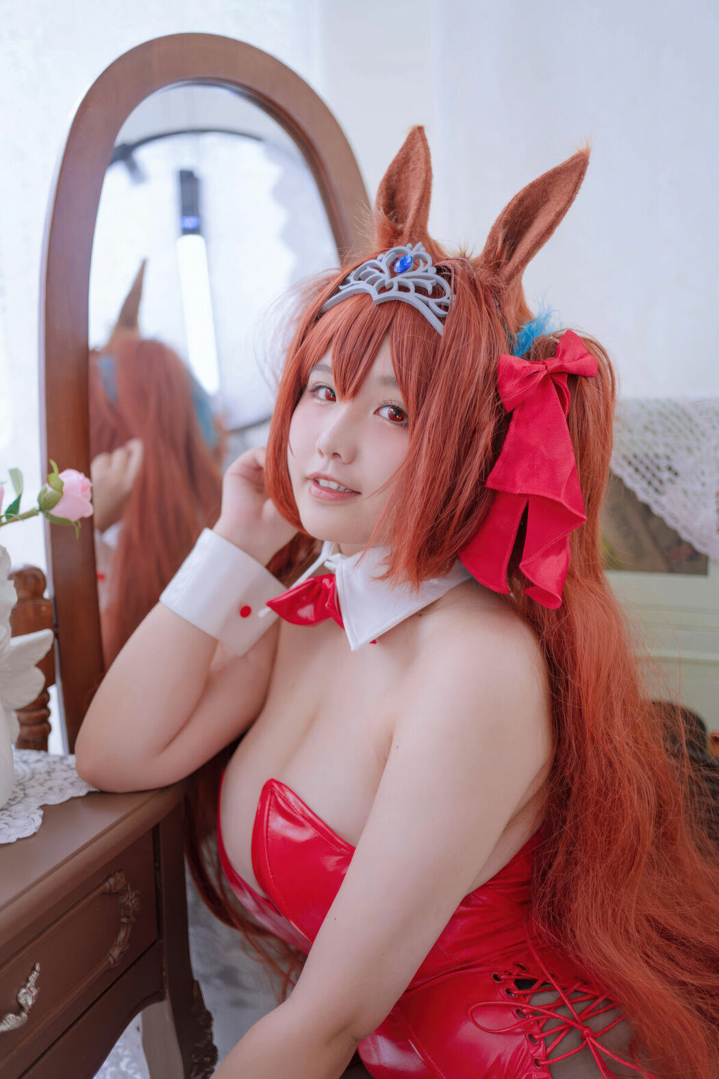 Coser@阿半今天很开心 – 赛马娘 大和赤骥兔女郎 (36P)