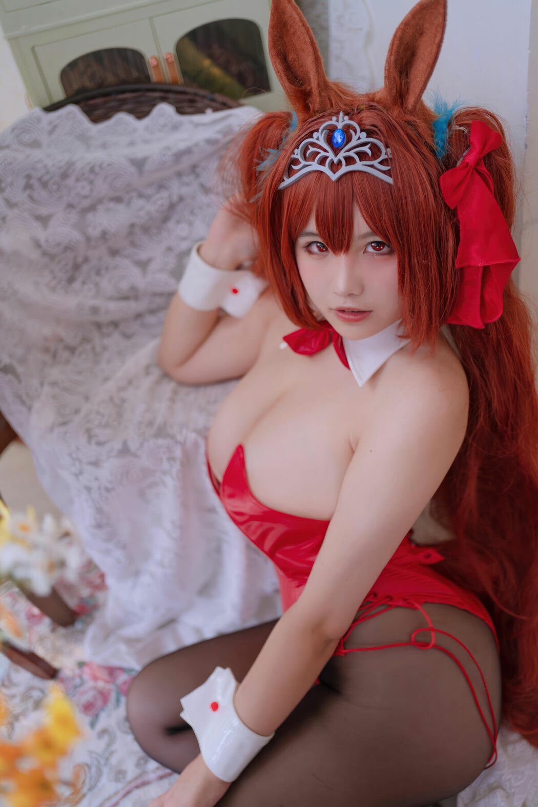 Coser@阿半今天很开心 – 赛马娘 大和赤骥兔女郎 (36P)