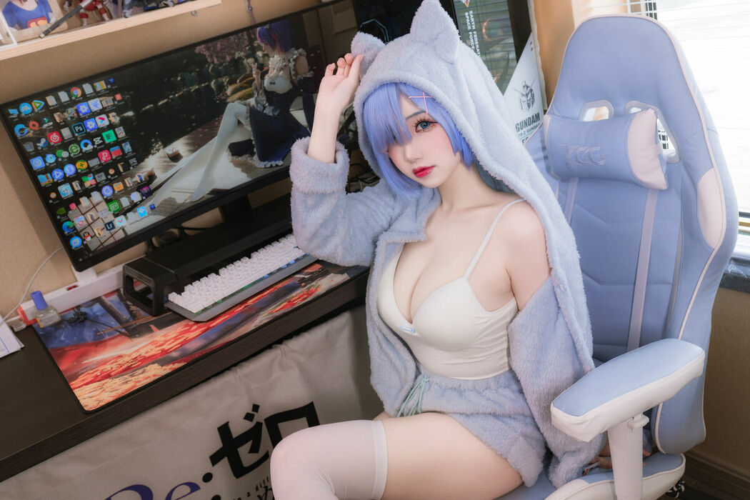 Coser@雪晴Astra – 蕾姆猫猫 (14P)