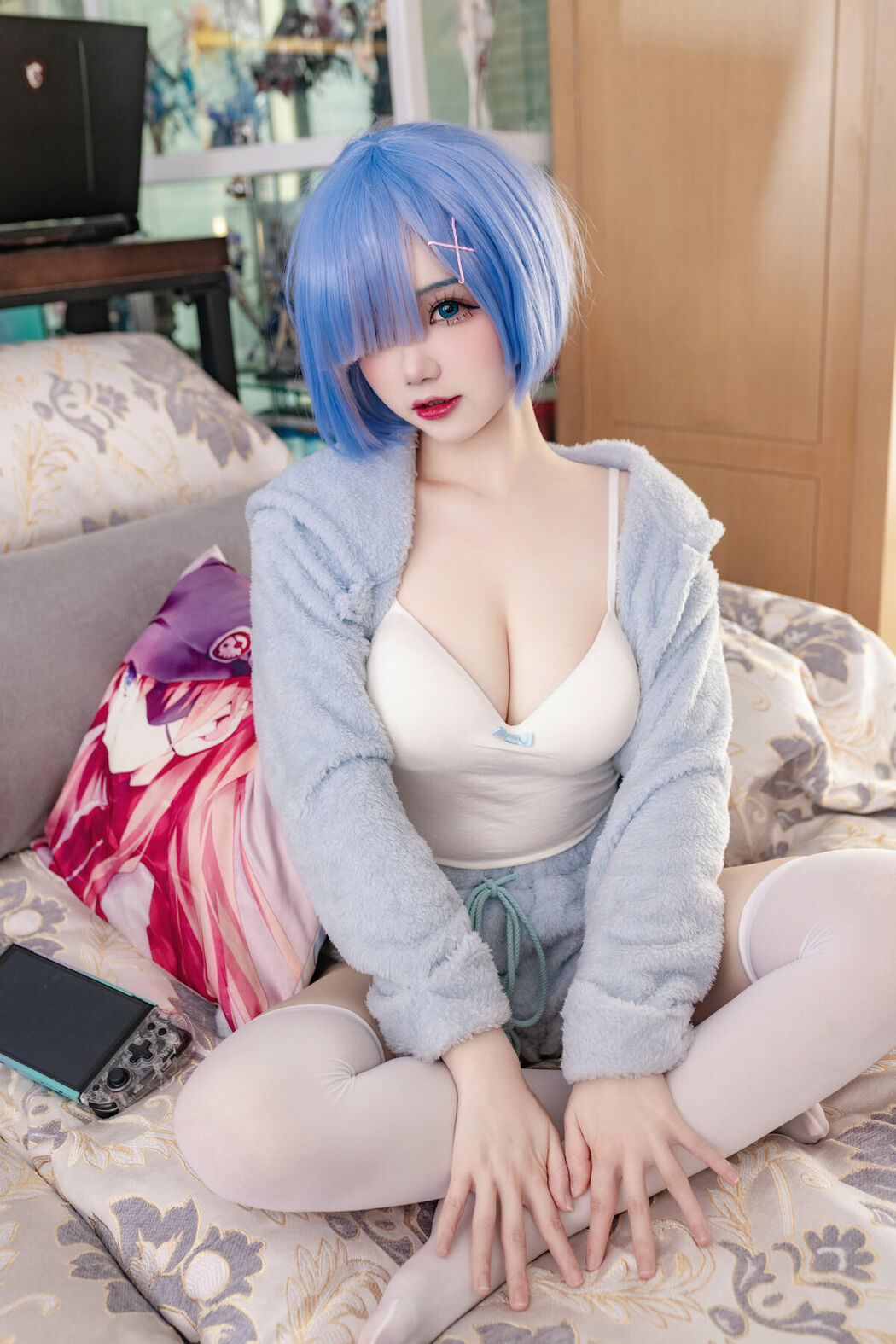 Coser@雪晴Astra – 蕾姆猫猫 (14P)