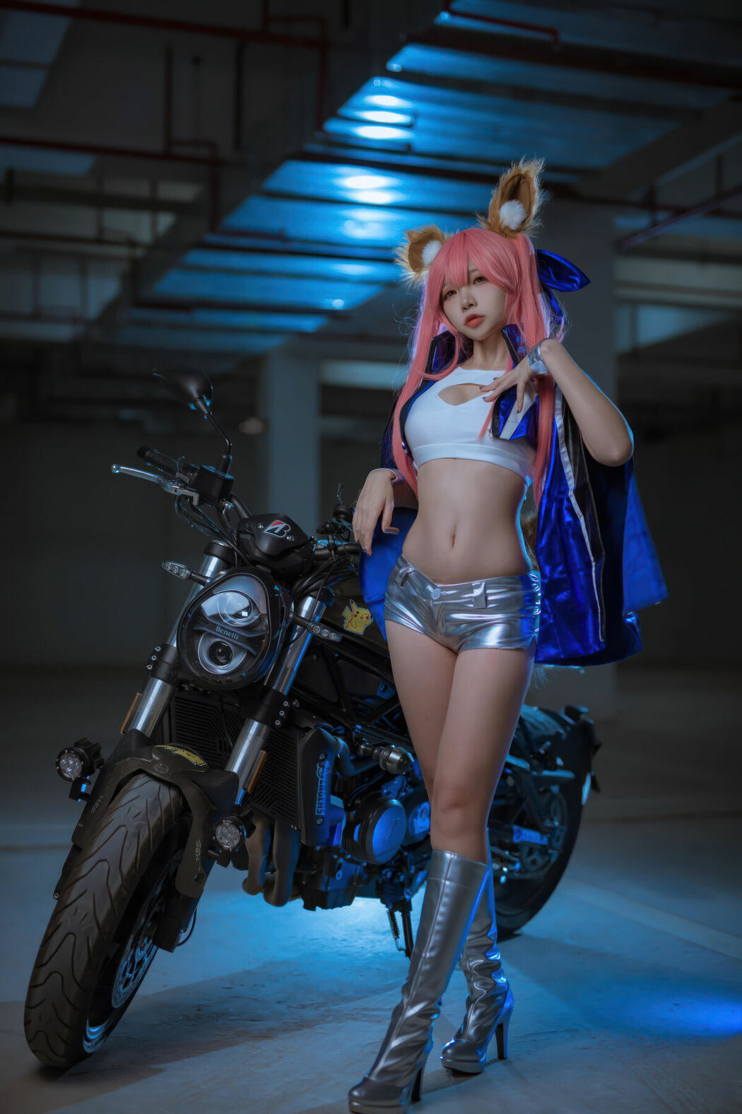 Coser@二佐Nisa – FGO 玉藻前赛车服 (31P)