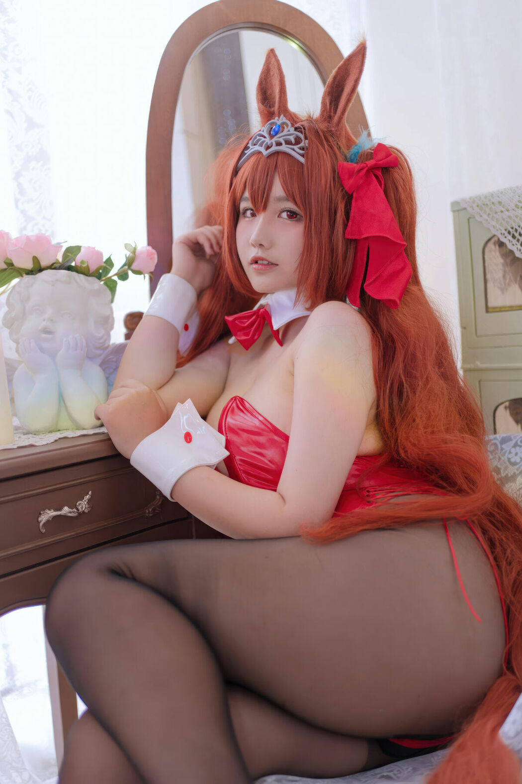 Coser@阿半今天很开心 – 赛马娘 大和赤骥兔女郎 (36P)