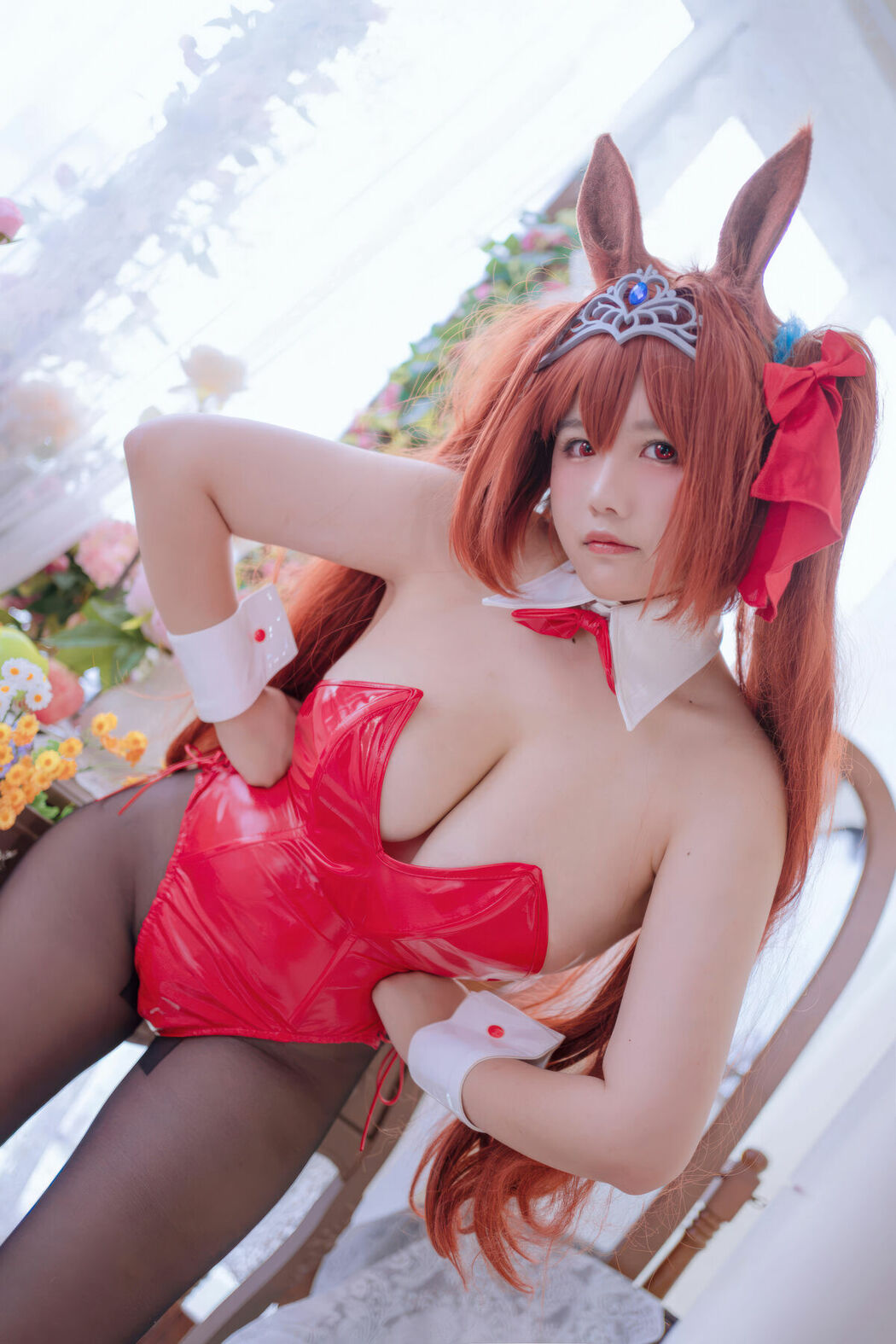 Coser@阿半今天很开心 – 赛马娘 大和赤骥兔女郎 (36P)