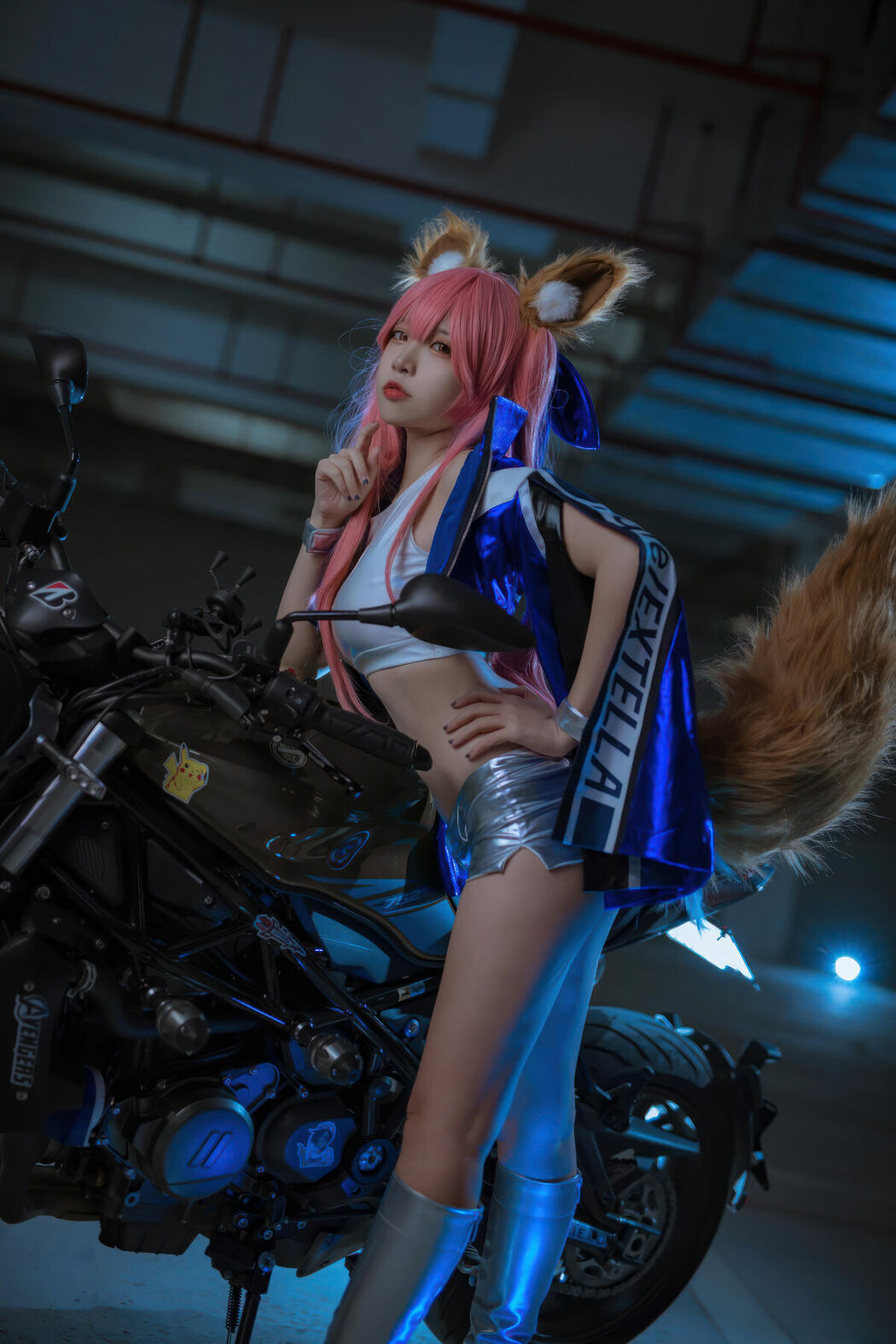 Coser@二佐Nisa – FGO 玉藻前赛车服 (31P)