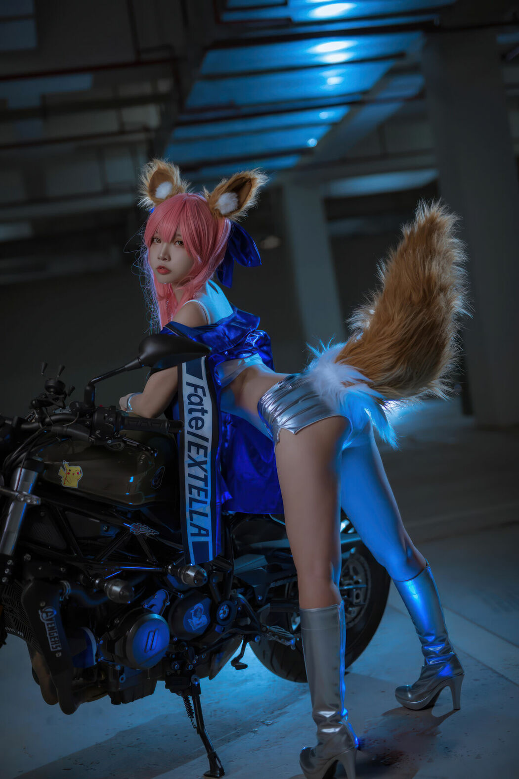 Coser@二佐Nisa – FGO 玉藻前赛车服 (31P)