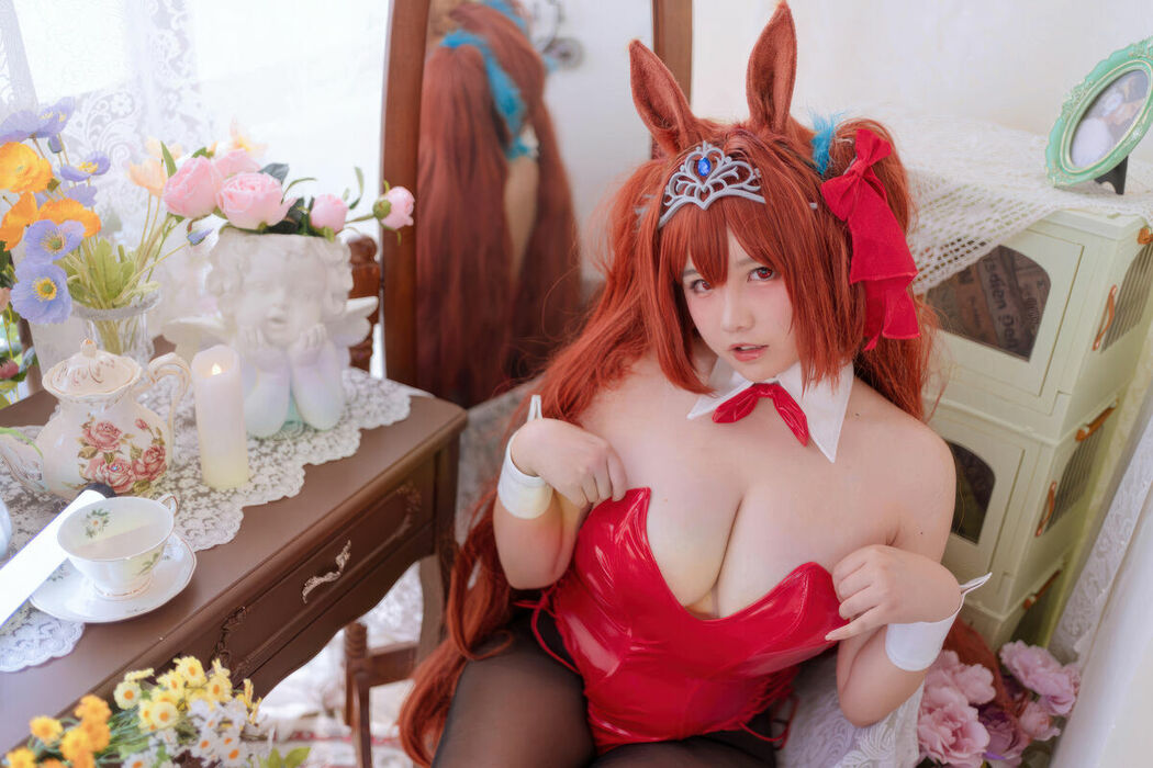 Coser@阿半今天很开心 – 赛马娘 大和赤骥兔女郎 (36P)