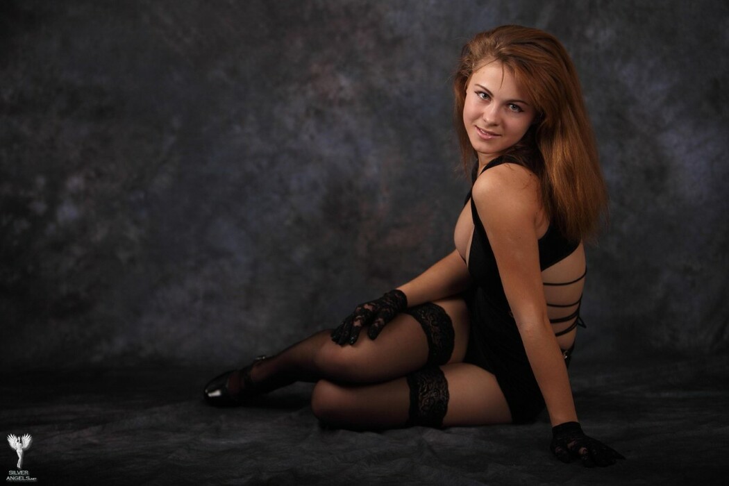 SilverAngels Sandrinya &ndash; Black Stockings 1 A