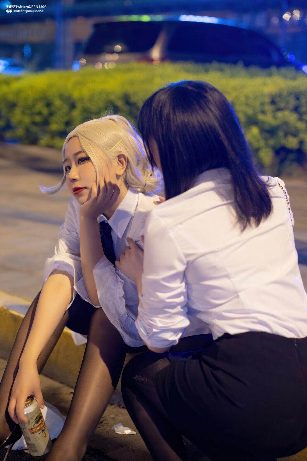 Coser@皮皮奶可可爱了啦 And 穆零Mu0 – 百合OL (52P)