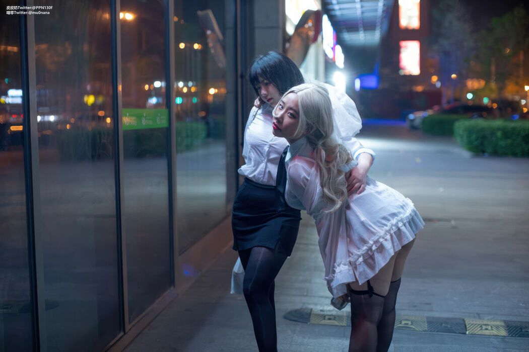 Coser@皮皮奶可可爱了啦 And 穆零Mu0 – 百合OL (52P)