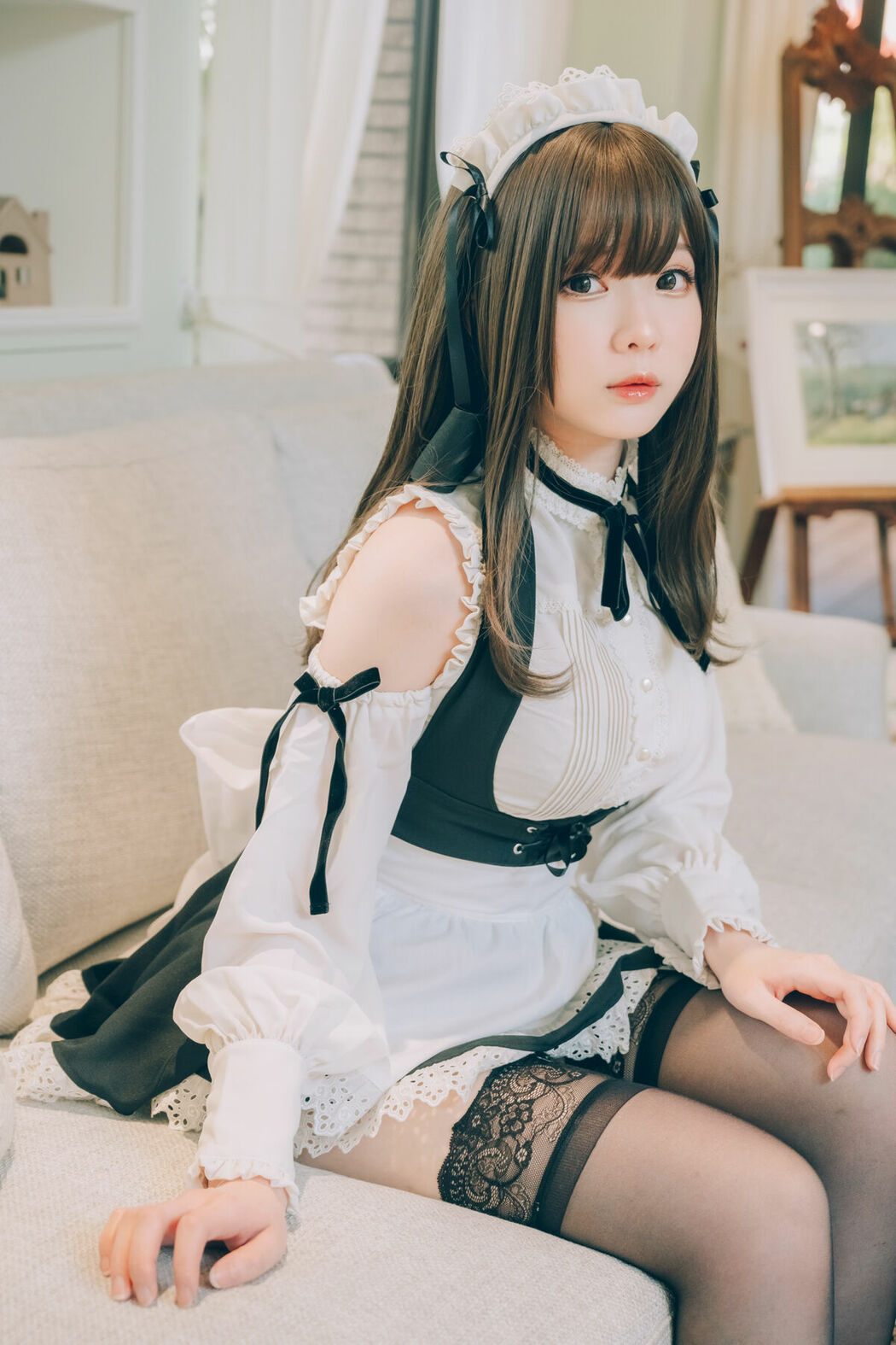 Coser@霜月shimo – 女仆图鉴2 Part01 (59P)