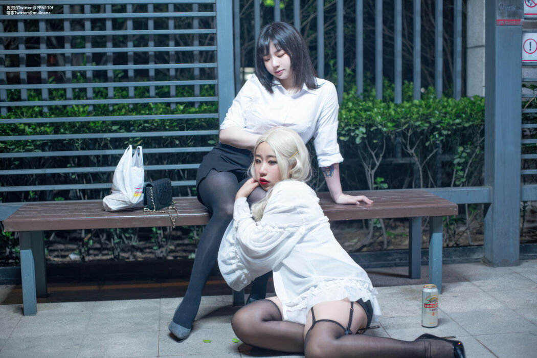 Coser@皮皮奶可可爱了啦 And 穆零Mu0 – 百合OL (52P)